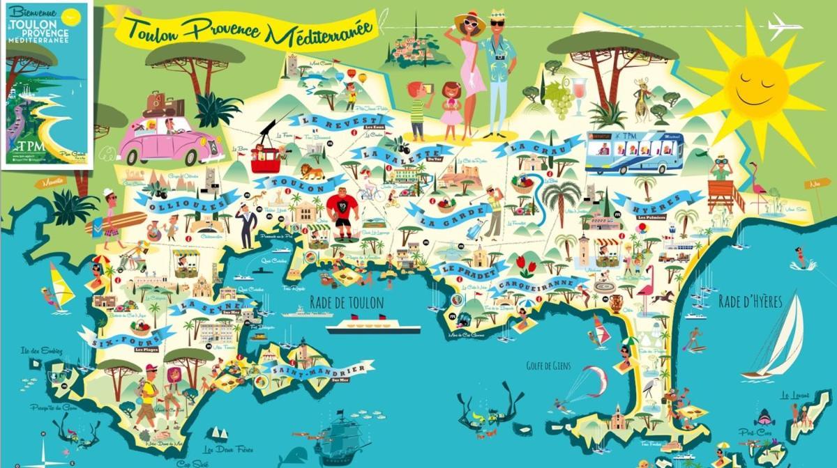 Plage A 400 M Studio Tout Confort Terrasse Clim Parking Hyères Exterior foto